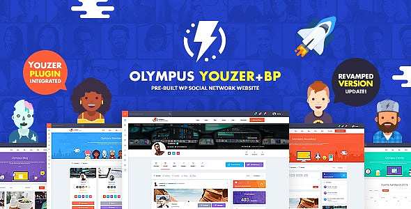 Olympus——WordPress最漂亮的高级社交主题-HANZIER